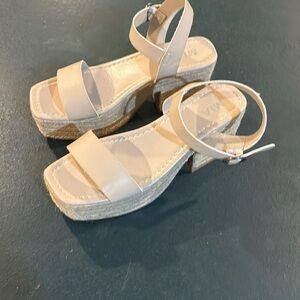 MIA platform sandal. Gently worn like new